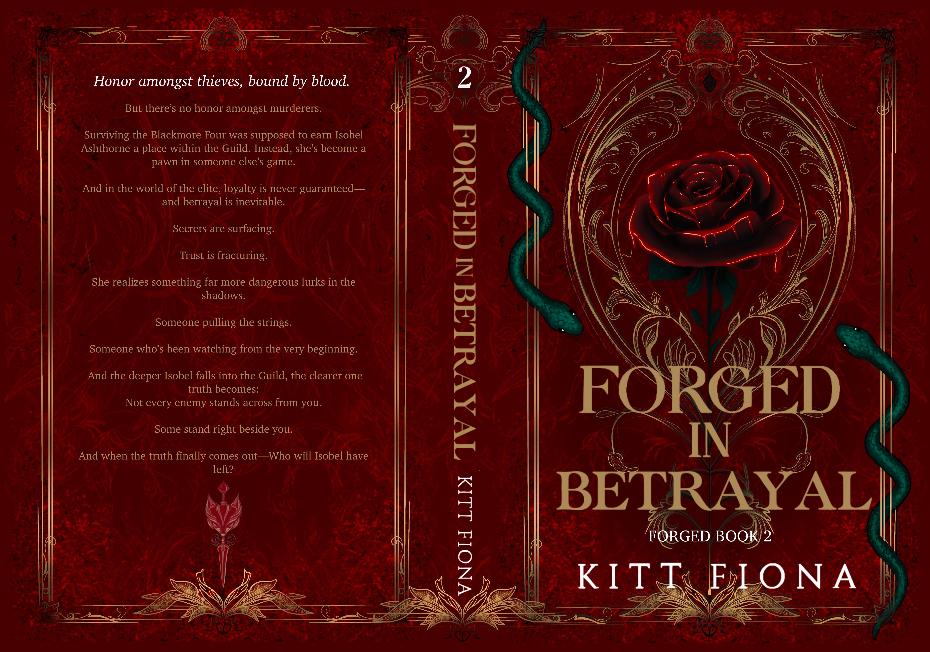 Forged in Betrayal Paperback | Signed Copies | Book Goodie Box