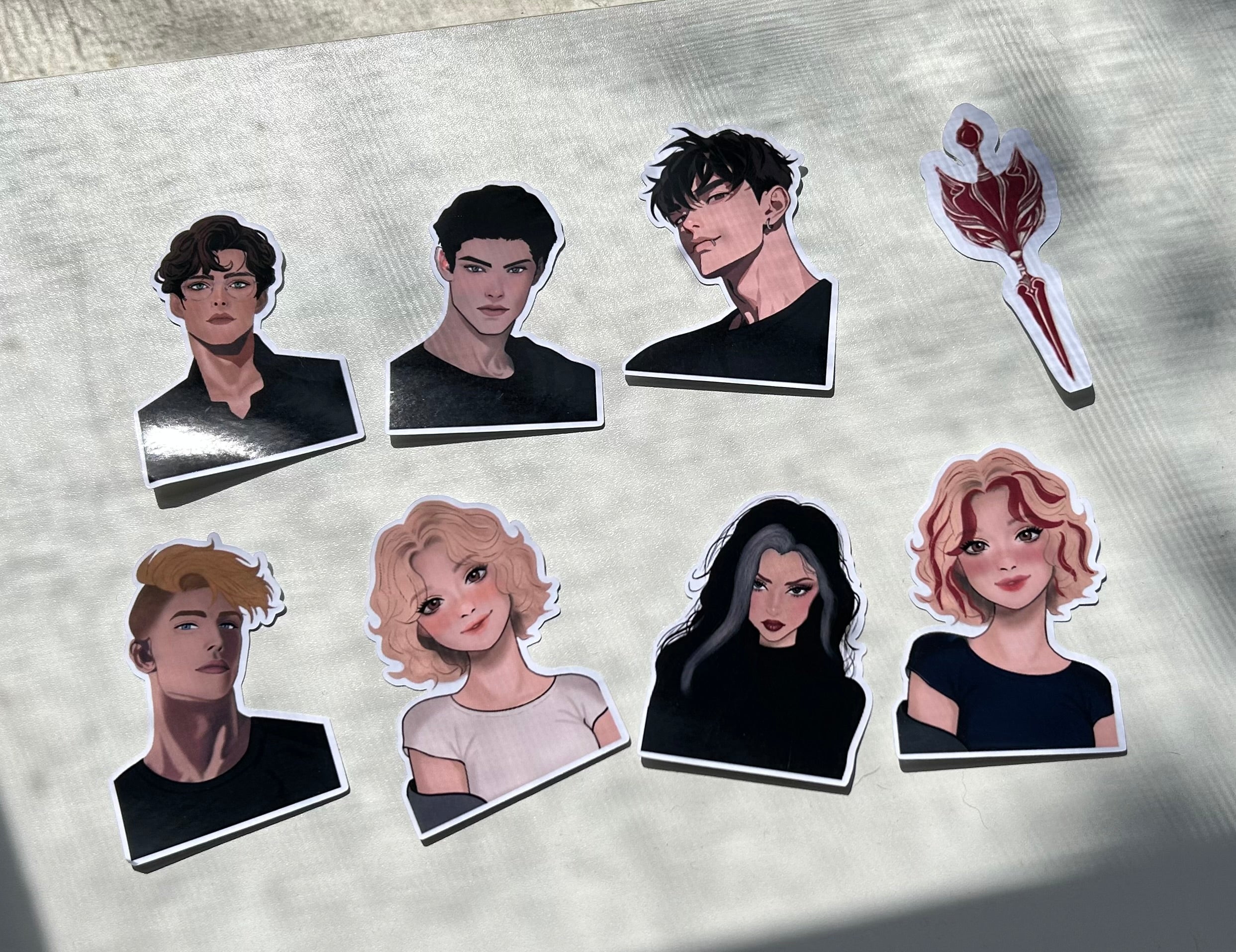 Forged Series Characters Sticker Pack(s)