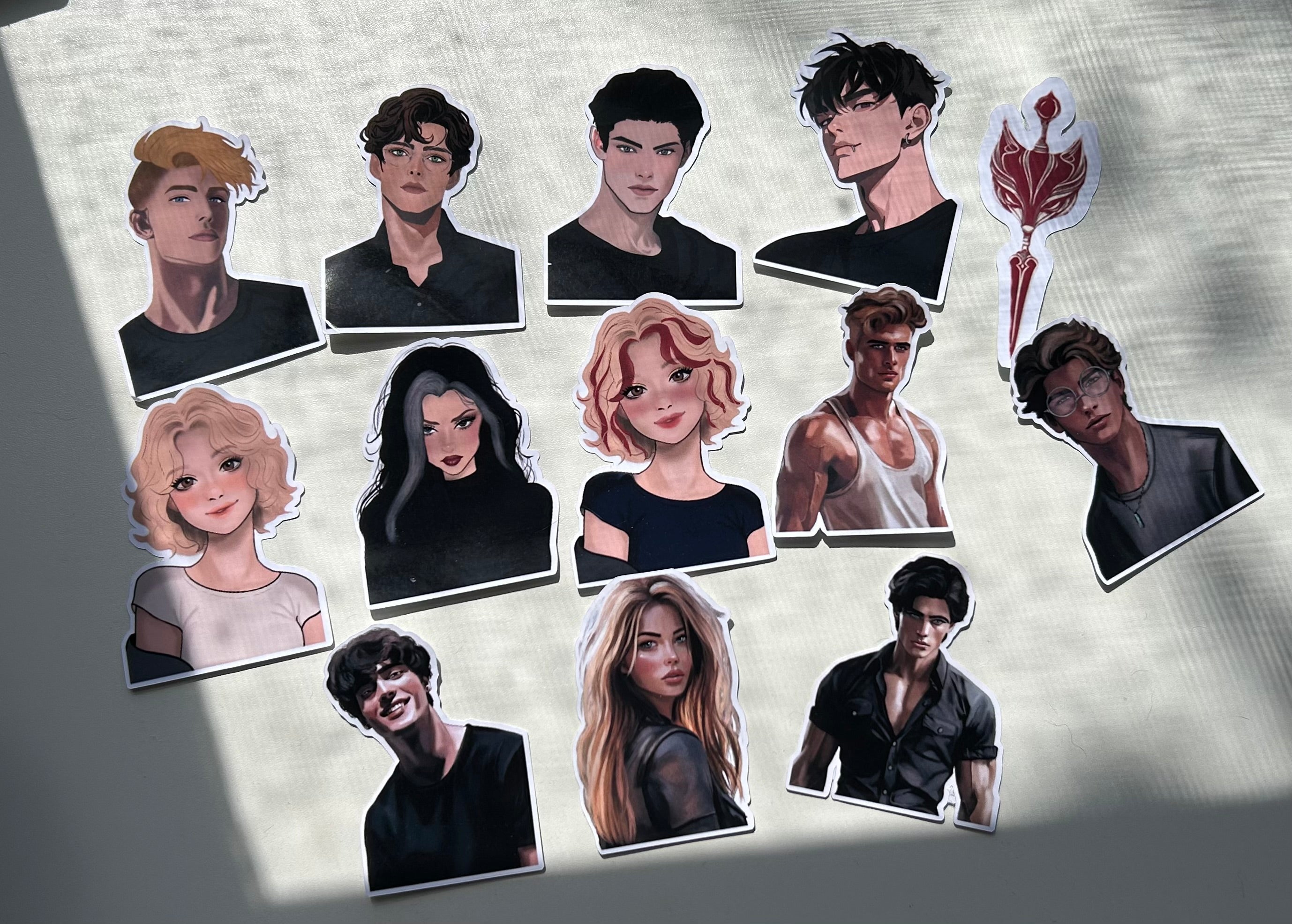 Forged Series Characters Sticker Pack(s)