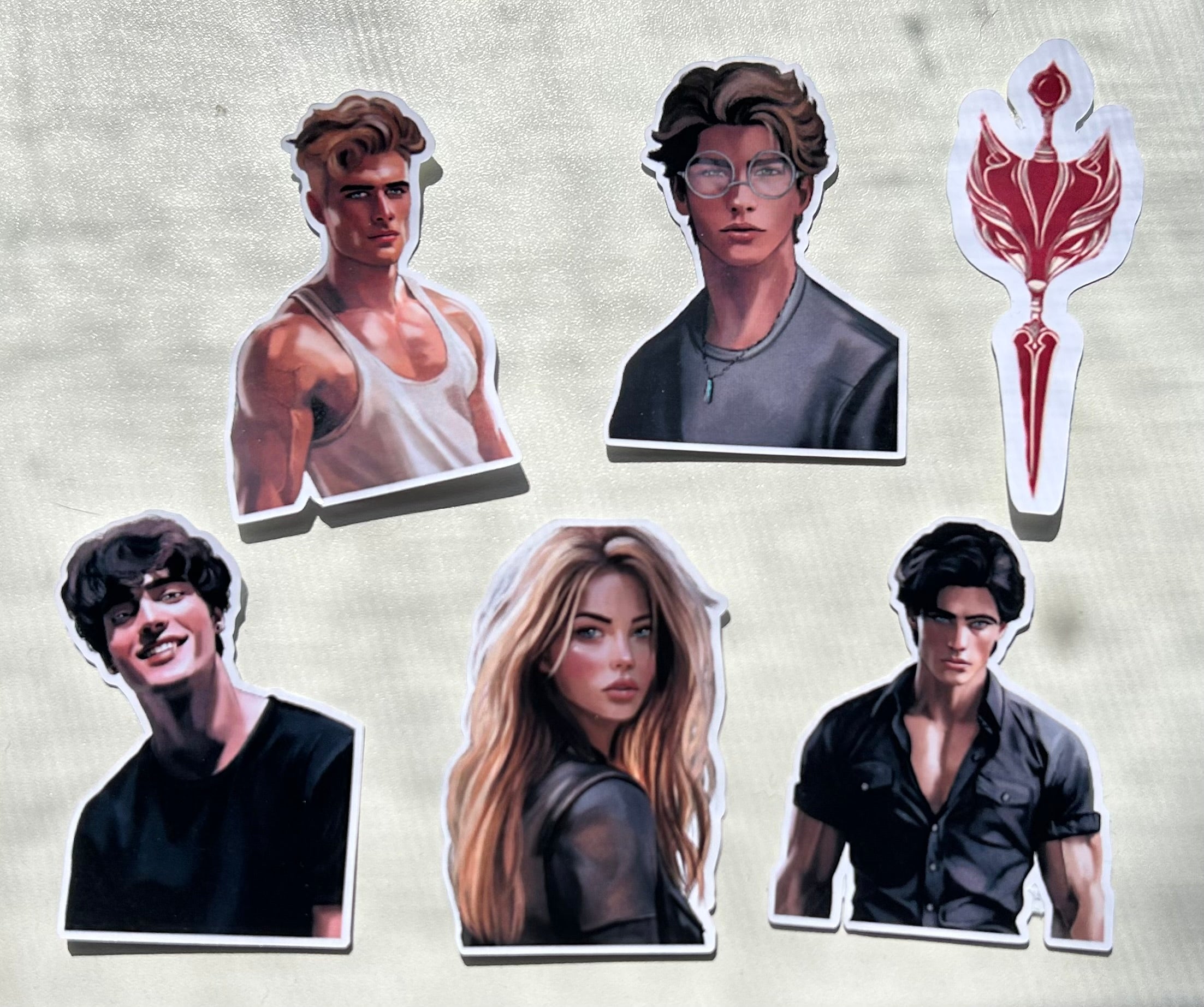 Forged Series Characters Sticker Pack(s)